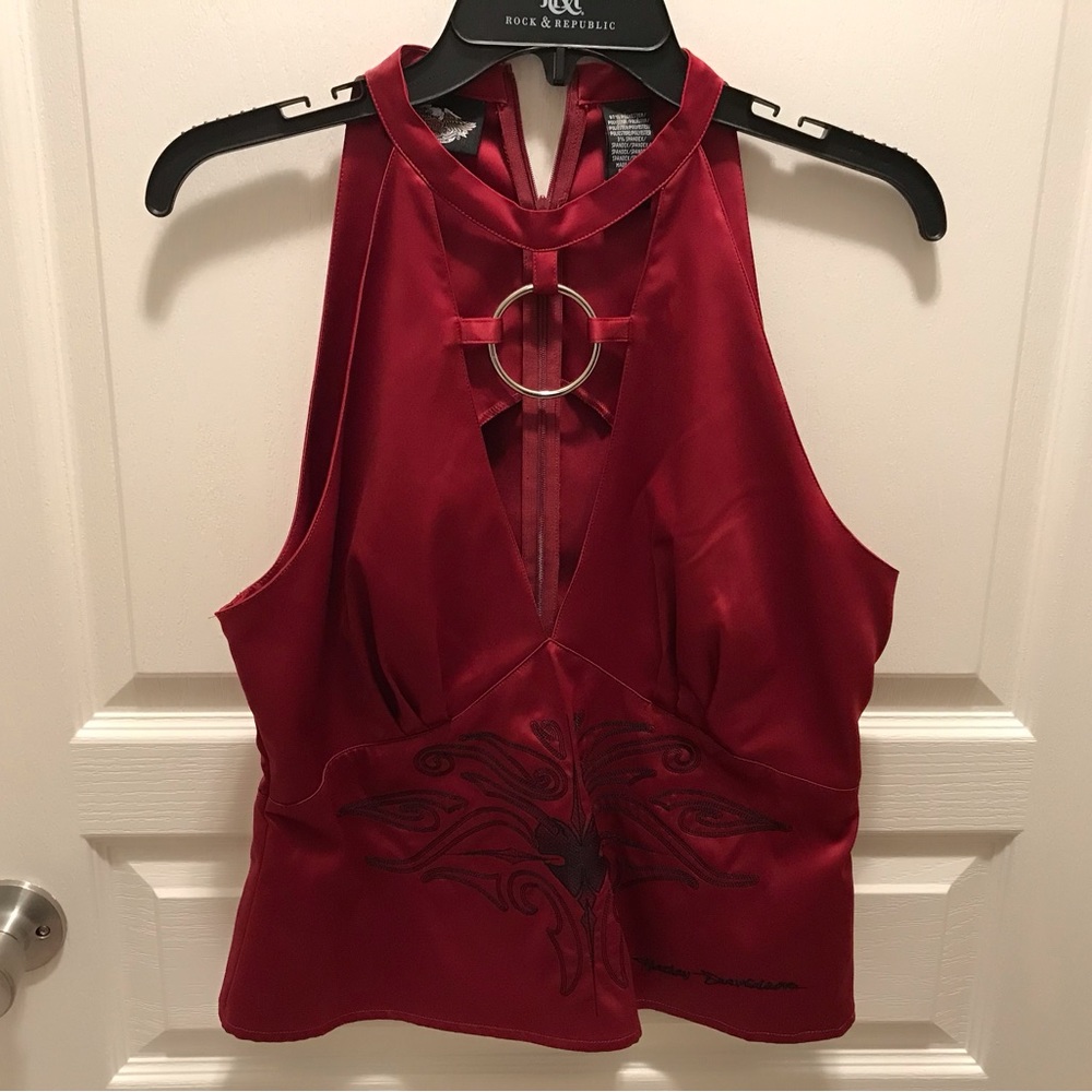 Harley-Davidson Sexy Halter Top. Size L. New.